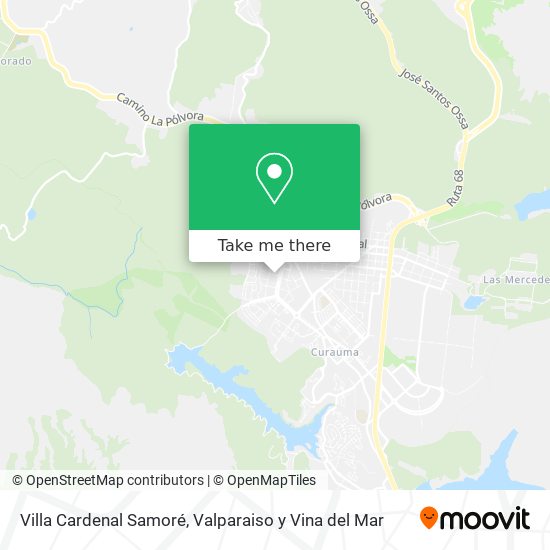 Villa Cardenal Samoré map