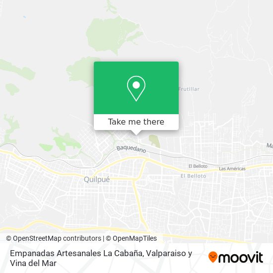 Empanadas Artesanales La Cabaña map
