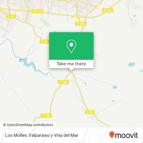 Los Molles map