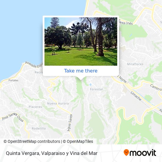 Quinta Vergara map