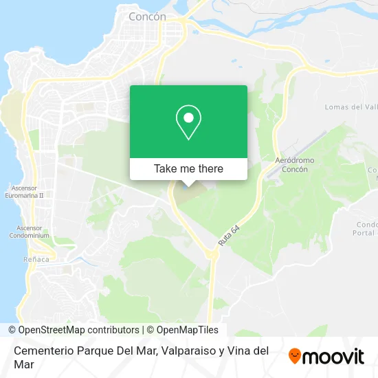Cementerio Parque Del Mar map