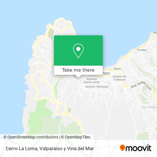 Cerro La Loma map