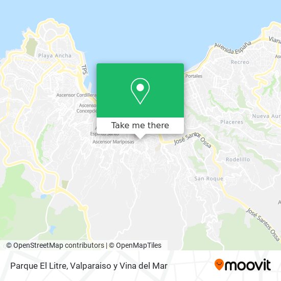 Parque El Litre map