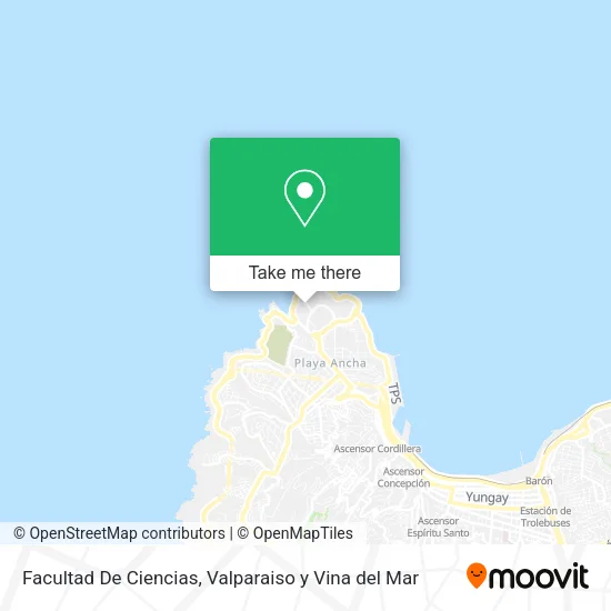 Mapa de Facultad De Ciencias