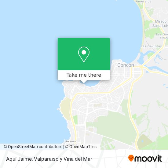 Mapa de Aquí Jaime