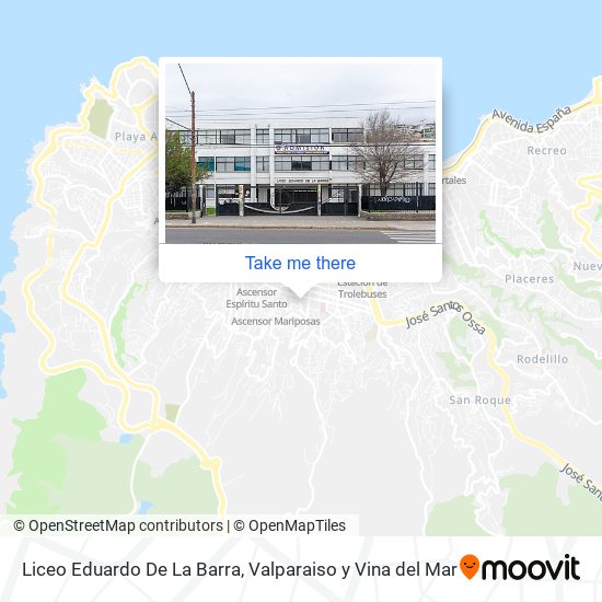 Liceo Eduardo De La Barra map