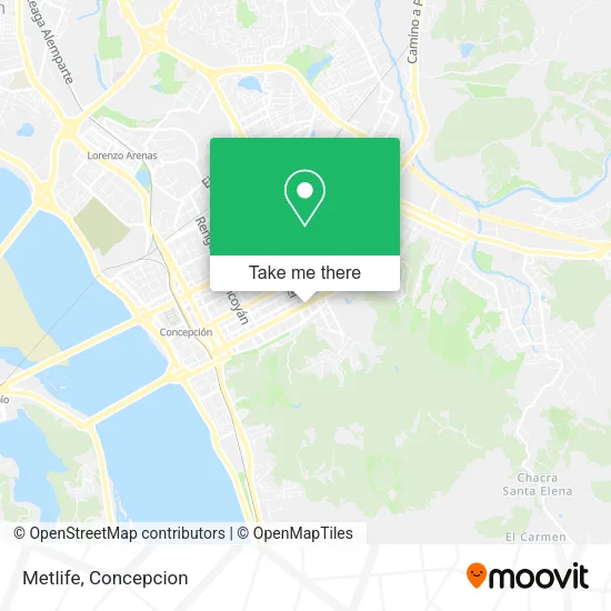 Mapa de Metlife