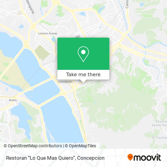 Restoran “Lo Que Mas Quiero” map