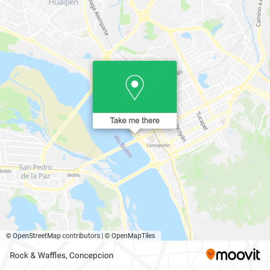 Mapa de Rock & Waffles