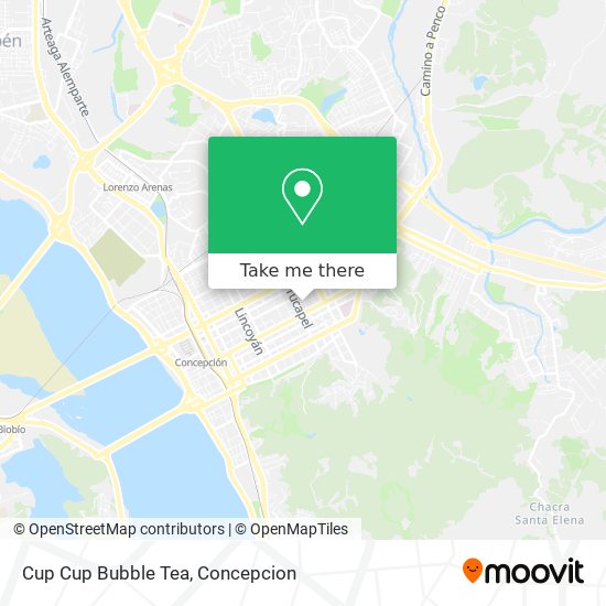 Cup Cup Bubble Tea map