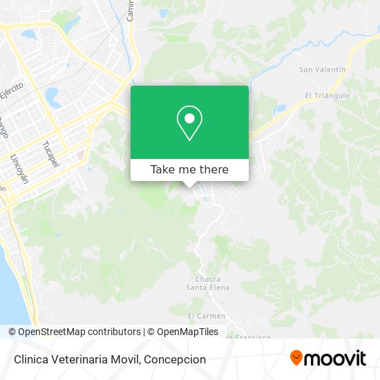 Clinica Veterinaria Movil map