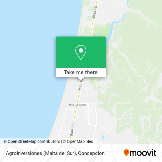 Mapa de Agroinversiones (Malta del Sur)