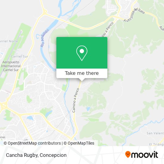 Cancha Rugby map