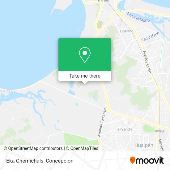 Eka Chemichals map