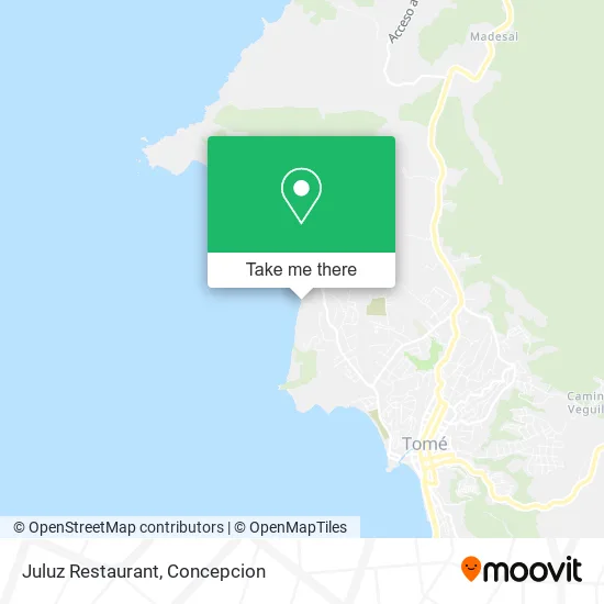 Mapa de Juluz Restaurant
