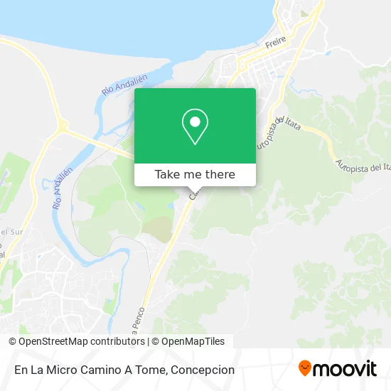 En La Micro Camino A Tome map