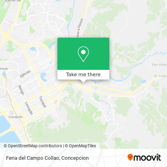 Feria del Campo Collao map