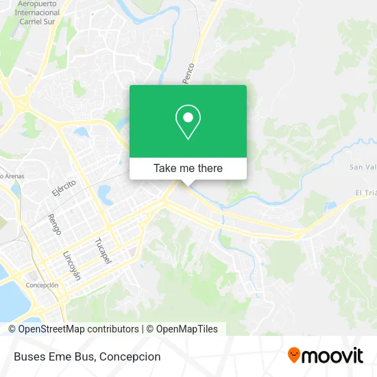 Buses Eme Bus map