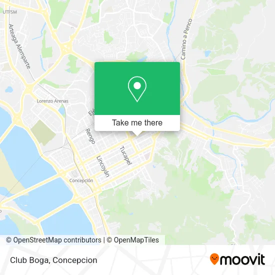 Mapa de Club Boga