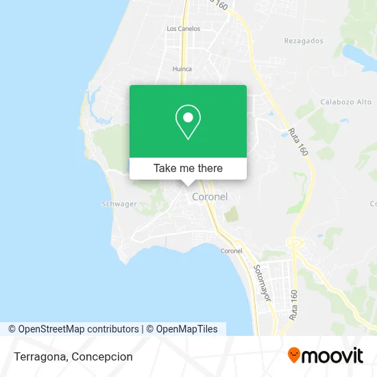Terragona map