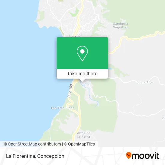 La Florentina map