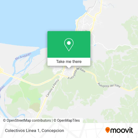 Mapa de Colectivos Linea 1