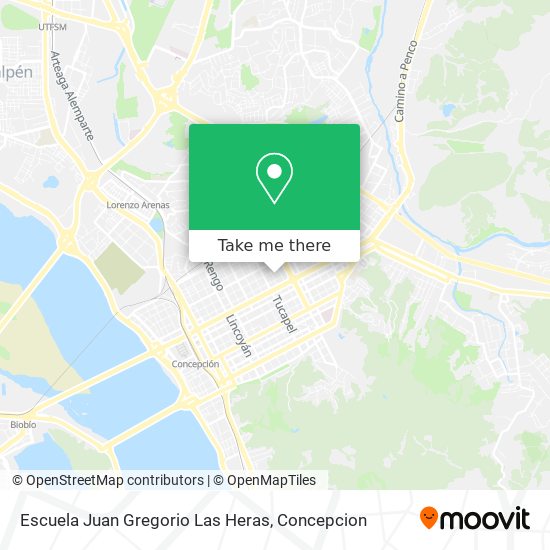 Escuela Juan Gregorio Las Heras map