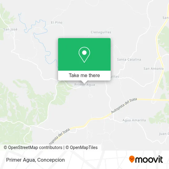 Primer Agua map