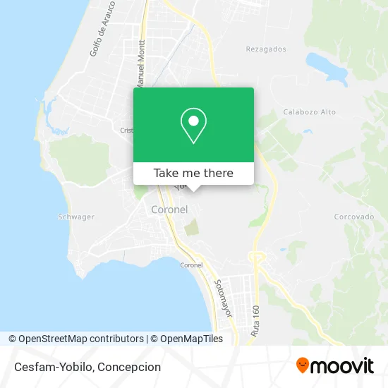 Cesfam-Yobilo map