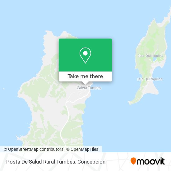 Posta De Salud Rural Tumbes map