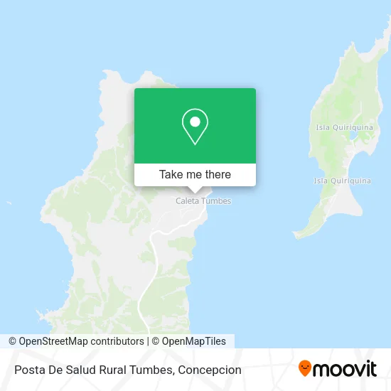 Mapa de Posta De Salud Rural Tumbes