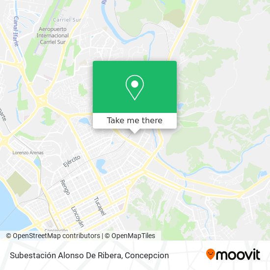 Subestación Alonso De Ribera map