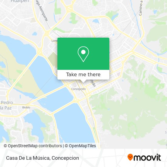 Mapa de Casa De La Música