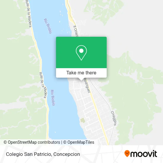 Mapa de Colegio San Patricio