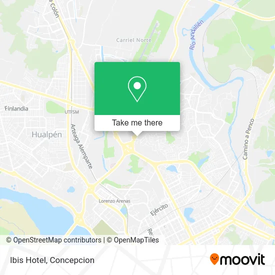 Mapa de Ibis Hotel