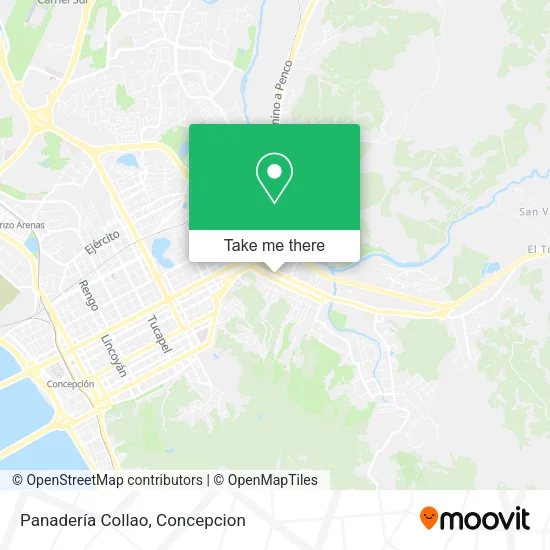 Mapa de Panadería Collao