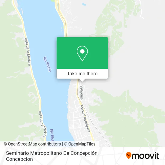 Mapa de Seminario Metropolitano De Concepción