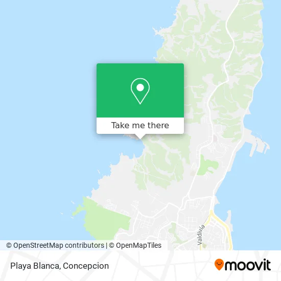 Mapa de Playa Blanca