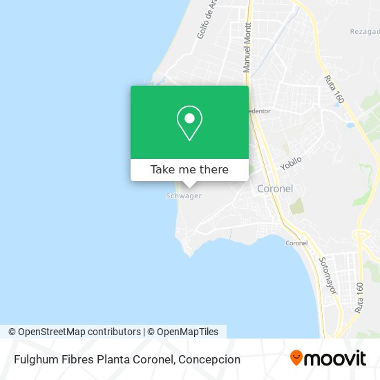 Fulghum Fibres Planta Coronel map