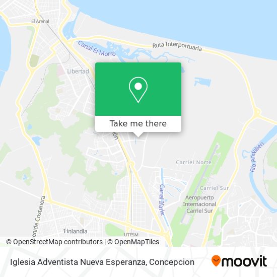 Iglesia Adventista Nueva Esperanza map