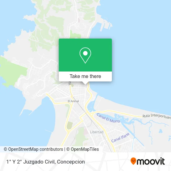 Mapa de 1° Y 2° Juzgado Civil