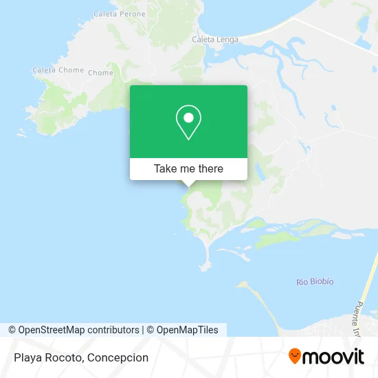 Playa Rocoto map