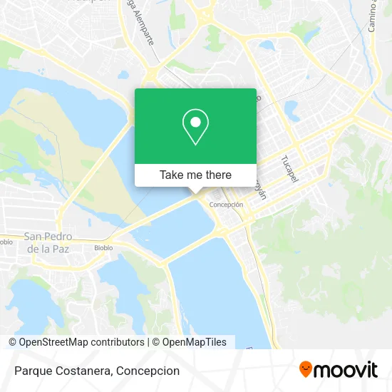 Mapa de Parque Costanera