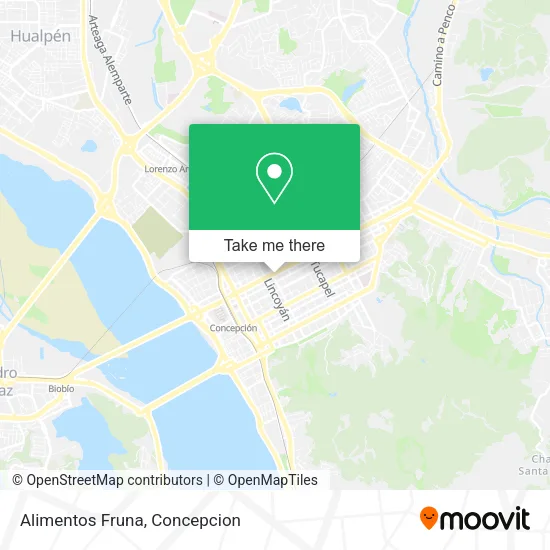 Mapa de Alimentos Fruna