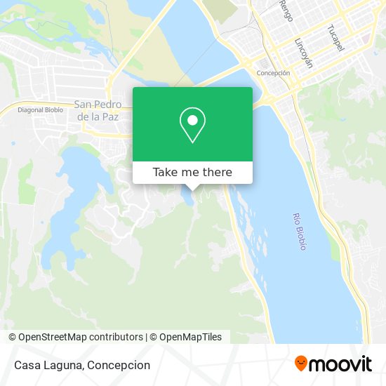 Mapa de Casa Laguna