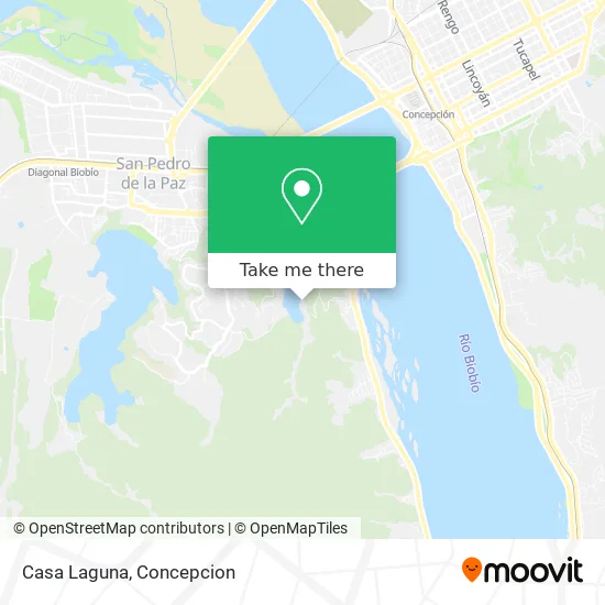 Mapa de Casa Laguna