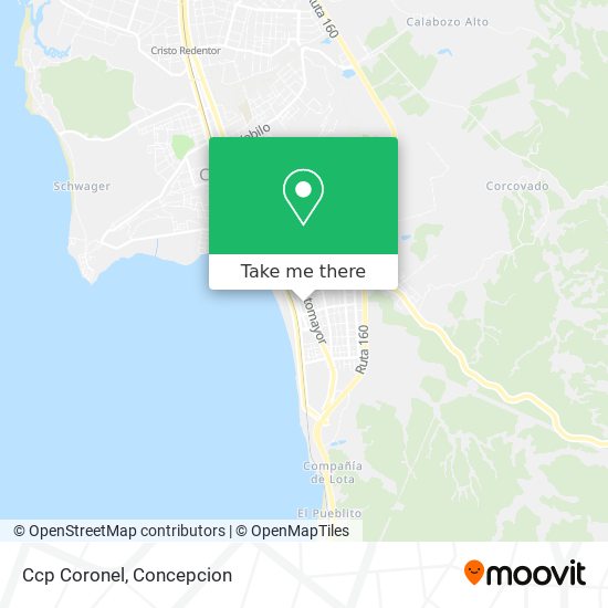 Ccp Coronel map