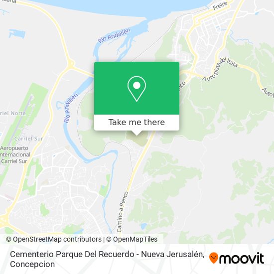 Cementerio Parque Del Recuerdo - Nueva Jerusalén map