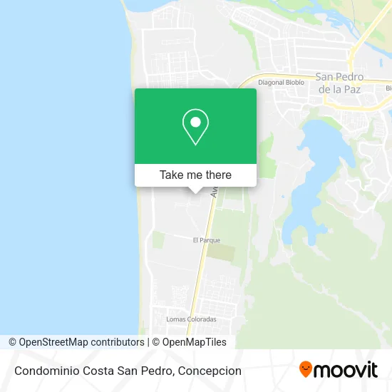 Mapa de Condominio Costa San Pedro