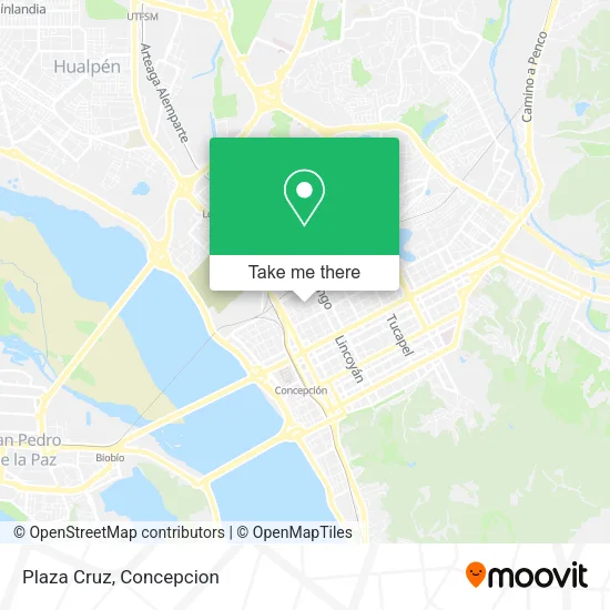 Plaza Cruz map